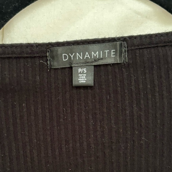 Vneck Longsleeve Bodysuit - Picture 2 of 3